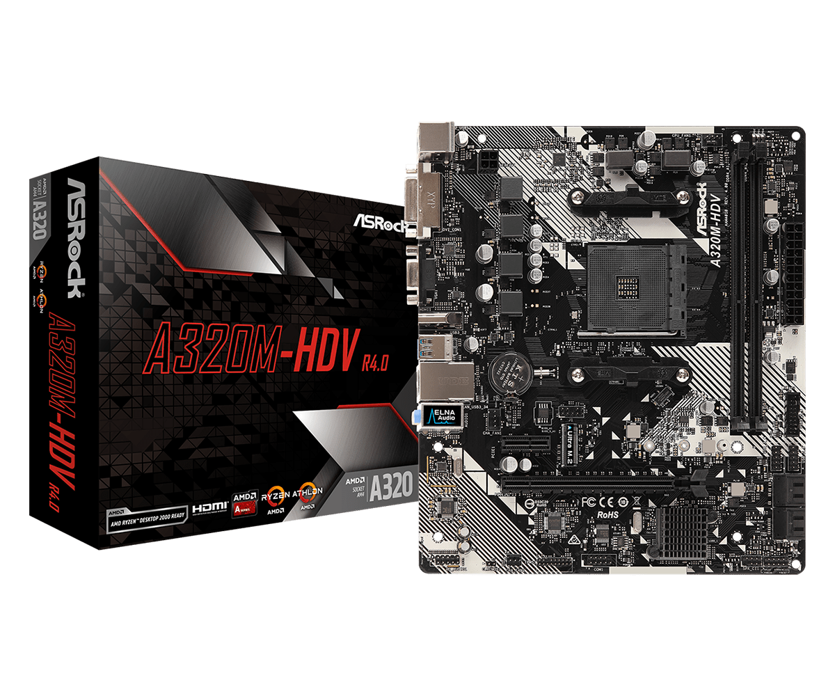 Asrock a320m hdv обзор